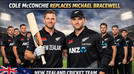 New Zealand Squad Update Cole McConchie Replaces Michael Bracewell in T20 World Cup 2026