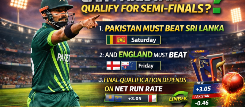 T20 World Cup 2026 What Must Pakistan Do to Qualify for the Semi Finals?