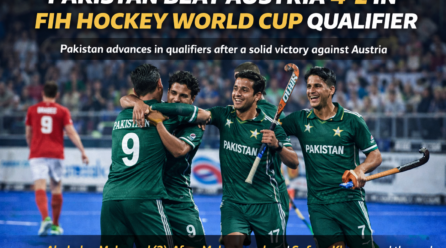 Pakistan Beat Austria 4-2 in FIH Hockey World Cup Qualifiers Third Match